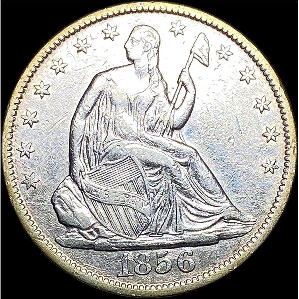 1856-O Seated Liberty Half Dollar CLOSELY UNCIRCULATED
