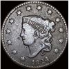 Image 1 : 1824 Coronet Head Large Cent LIGHTLY CIRCULATED