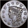 Image 1 : 1817 Coronet Head Large Cent NEARLY UNCIRCULATED
