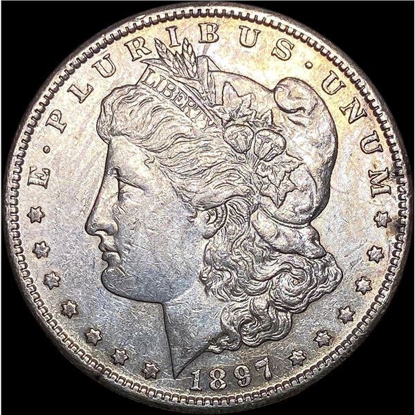 1897-S Silver Morgan Dollar CLOSELY UNCIRCULATED