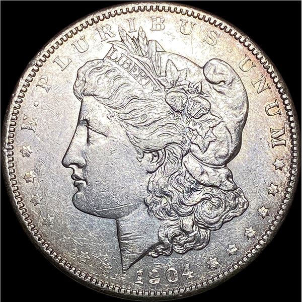 1904 Morgan Silver Dollar CLOSELY UNCIRCULATED