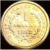 Image 2 : 1852 Gold $1 Liberty Head Type 1 HIGH GRADE