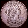 Image 1 : 1806 Draped Bust Half Cent CLOSELY UNCIRCULATED