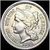 Image 1 : 1881 Nickel Three-Cent Piece CLOSELY UNCIRCULATED