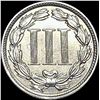 Image 2 : 1881 Nickel Three-Cent Piece CLOSELY UNCIRCULATED