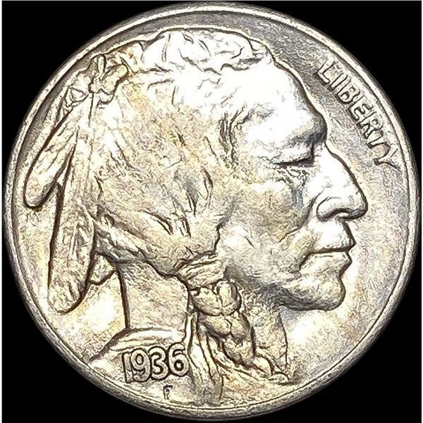 1936-S Buffalo Nickel CHOICE AU