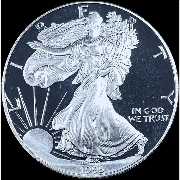 1995-P 1oz Silver American Eagle $1 CHOICE PROOF