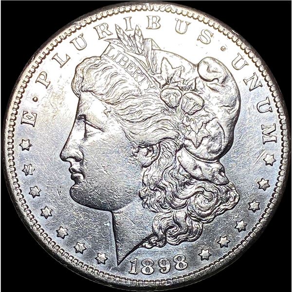 1898-S Silver Morgan Dollar CLOSELY UNCIRCULATED