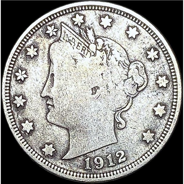 1912-S Liberty Head Nickel LIGHT CIRC