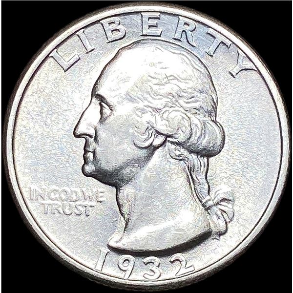 1932 Silver Washington Quarter UNCIRCULATED