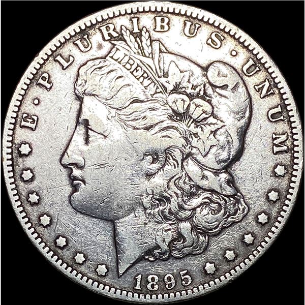 1895-O Silver Morgan Dollar NEARLY UNCIRCULATED