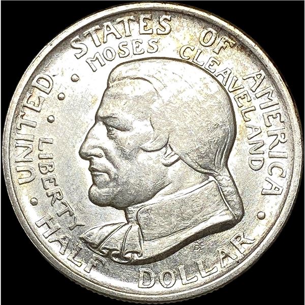 1936 Silver Cleveland Half Dollar UNC