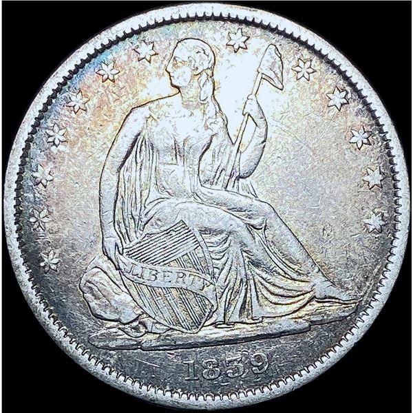 1839 Half Dollar Seated Liberty CHOICE AU