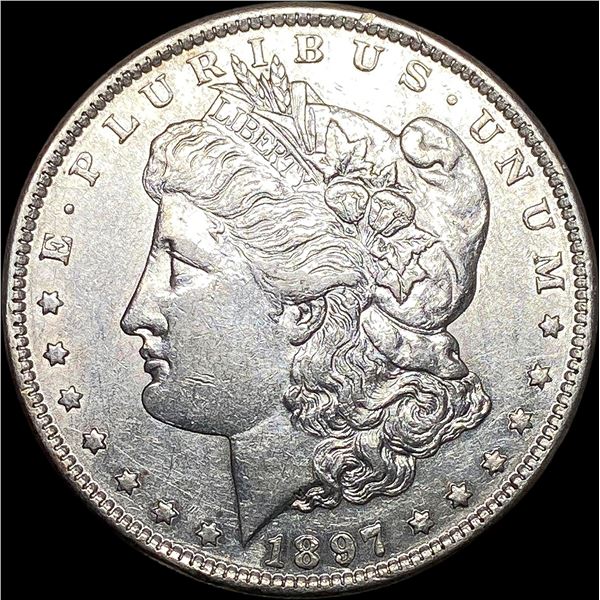 1897-S Morgan Silver Dollar CLOSELY UNCIRCULATED