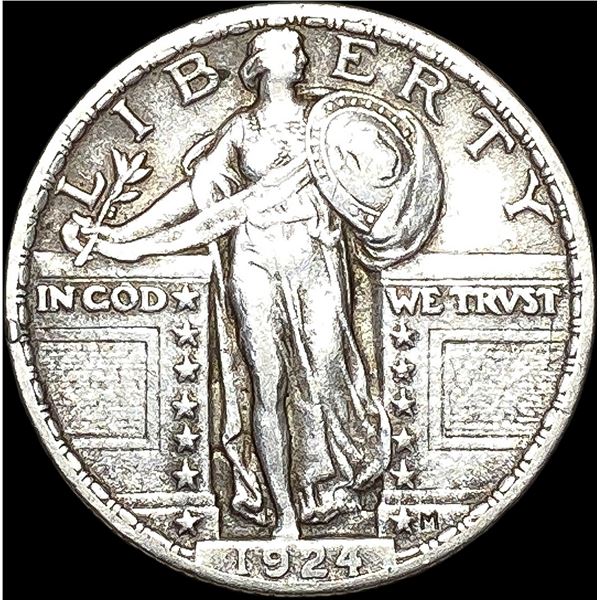 1924 Standing Liberty Quarter NEARLY UNCIRCULATED