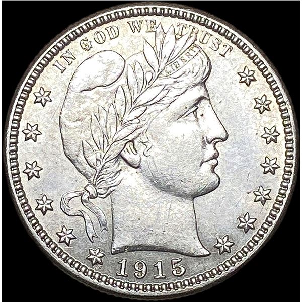 1915-D Silver Barber Quarter UNCIRCULATED