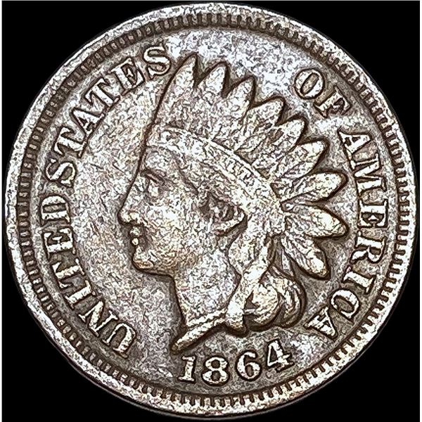 1864 L Bronze Indian Head Cent NEAR UNC