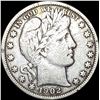 Image 1 : 1902 Silver Barber Half Dollar ABOUT UNCIRCULATED
