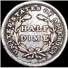 Image 2 : 1838 Seated Liberty Half Dime NEARLY UNCIRCULATED