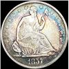 Image 1 : 1857 Seated Liberty Half Dollar NEARLY UNCIRCULATED