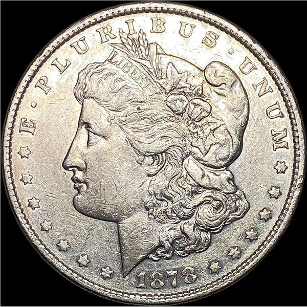 1878 8TF Silver Morgan Dollar NEARLY UNCIRCULATED