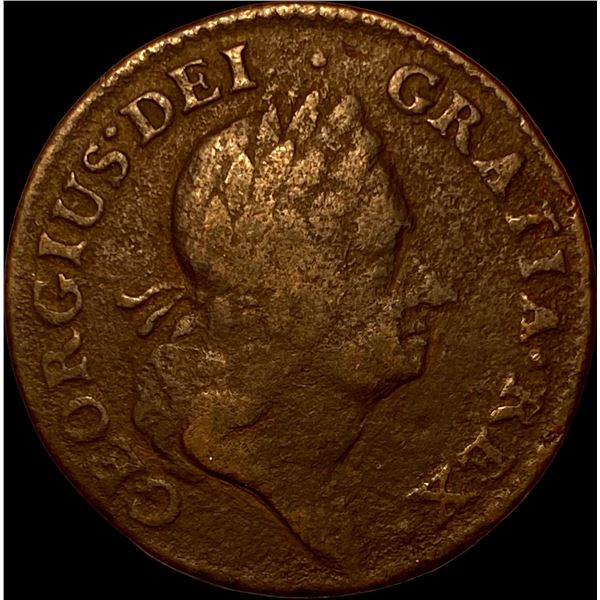 1724 Woods Hibernia Halfpenny HIGH GRADE