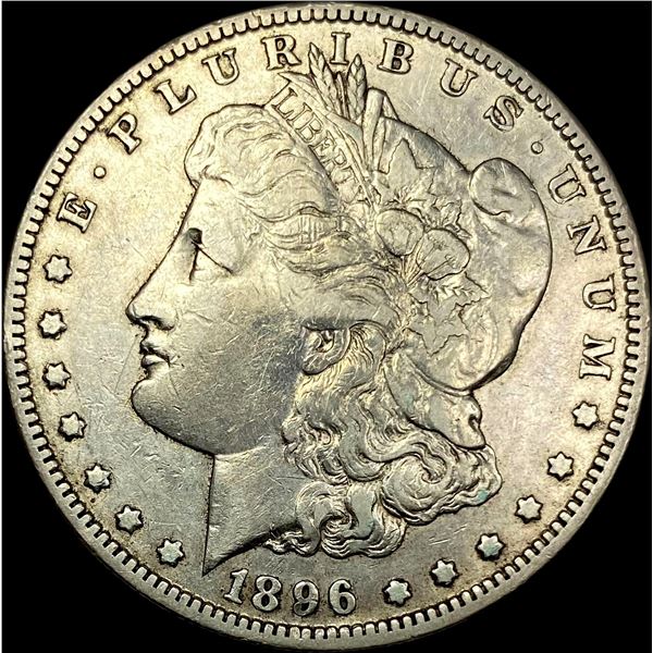 1896-O Silver Morgan Dollar NEARLY UNCIRCULATED