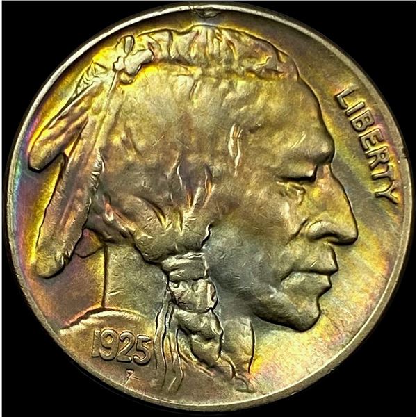1925-S Nickel Five Cents Buffalo UNCIRCULATED