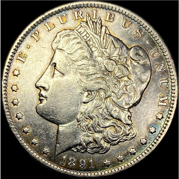1891-CC Silver Morgan Dollar CLOSELY UNCIRCULATED