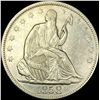 Image 1 : 1858 Seated Liberty Half Dollar CLOSELY UNCIRCULATED