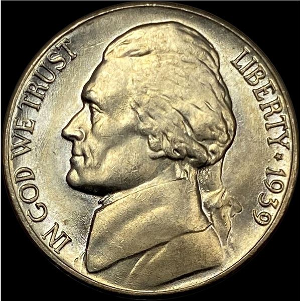 1939-D Jefferson Nickel CHOICE BU