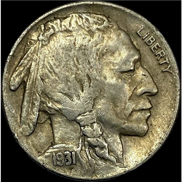 1931-S Buffalo Nickel NEARLY UNCIRCULATED