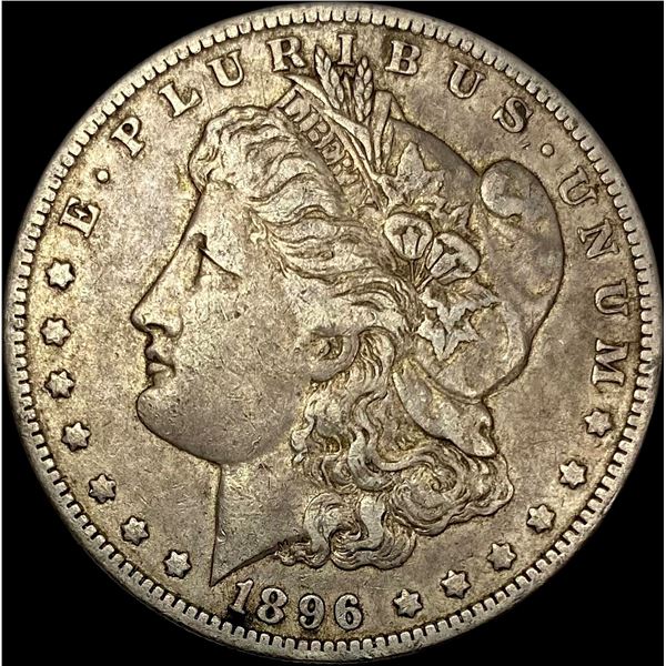 1896-O Silver Morgan Dollar NEARLY UNCIRCULATED
