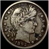 1892-S Silver Barber Quarter LIGHTLY CIRCULATED