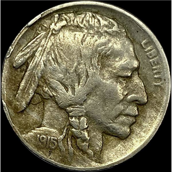 1915-D Buffalo Nickel CLOSELY UNCIRCULATED