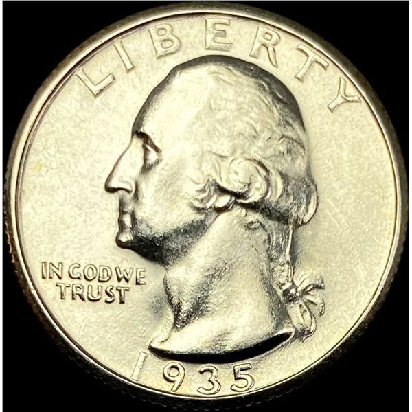 1935-S Silver Washington Quarter UNCIRCULATED