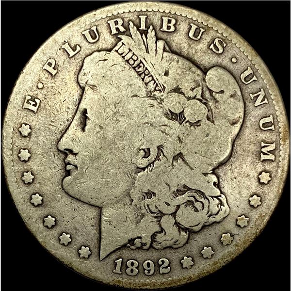 1892-S Silver Morgan Dollar NICELY CIRCULATED
