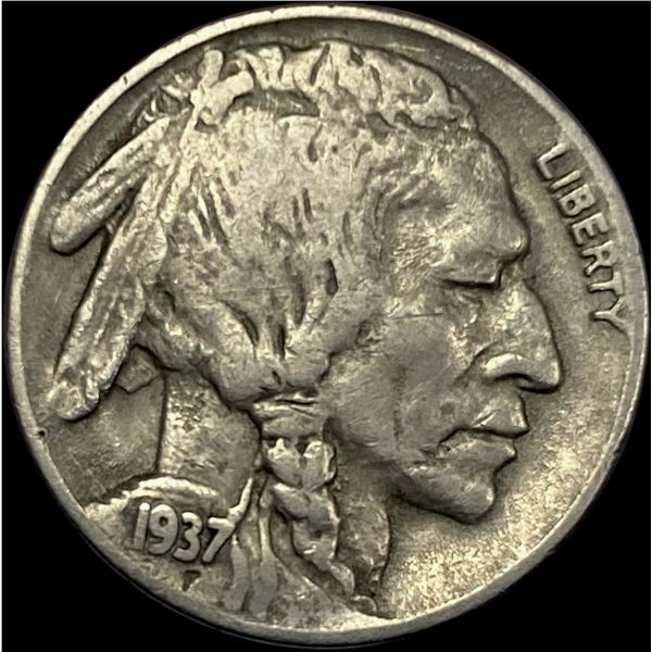 1937-D 3-Leg Buffalo Nickel NEAR UNC