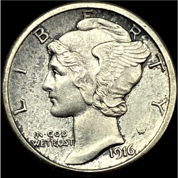 1916-S Mercury Dime UNCIRCULATED