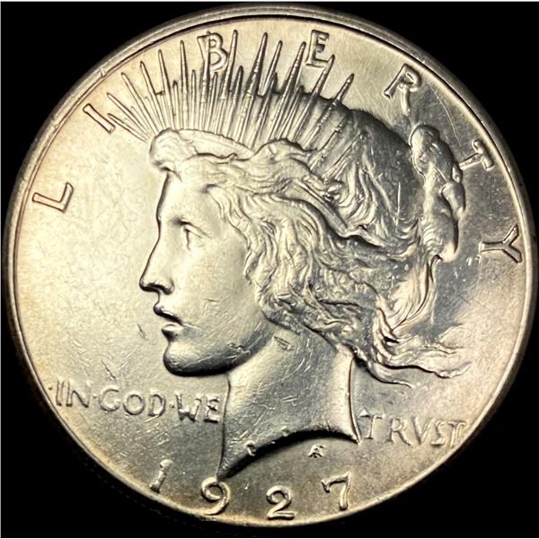 1927 Silver Peace Dollar UNCIRCULATED