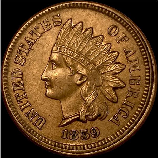 1859 Indian Head Cent CHOICE AU