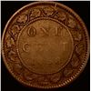 Image 2 : 1858 Canada Large Cent Victoria NICELY CIRCULATED