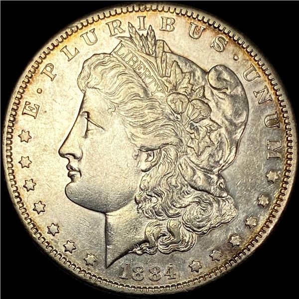 1884-S Silver Morgan Dollar CLOSELY UNCIRCULATED