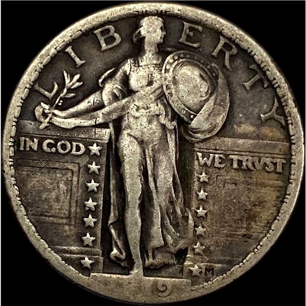 1919 Standing Liberty Quarter LIGHTLY CIRCULATED