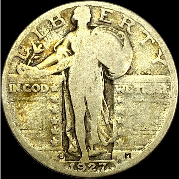 1927-S Standing Liberty Quarter NICELY CIRCULATED
