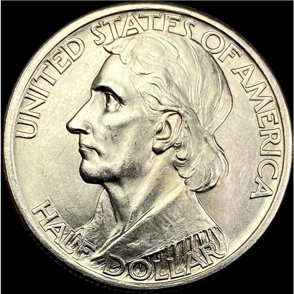 1936-D Silver Boone Half Dollar UNCIRCULATED