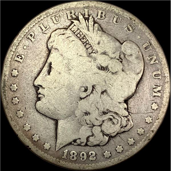 1892-CC Silver Morgan Dollar NICELY CIRCULATED