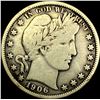 1906 Silver Barber Half Dollar LIGHTLY CIRCULATED