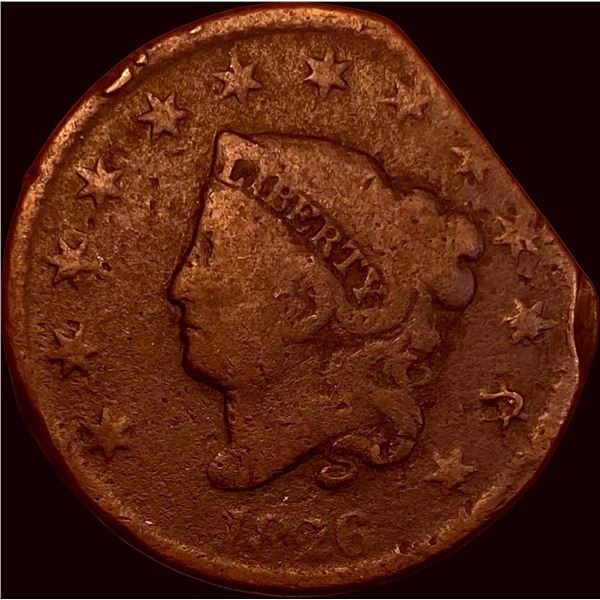 1826 Coronet Head Large Cent HIGH GRADE