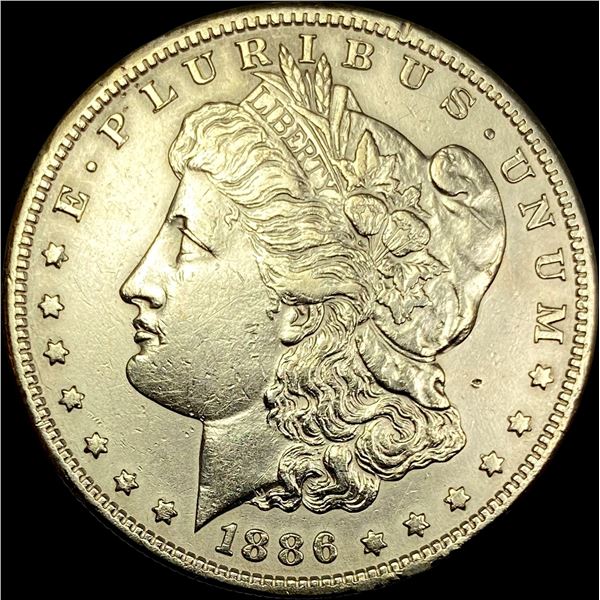 1886-S Silver Morgan Dollar CLOSELY UNCIRCULATED
